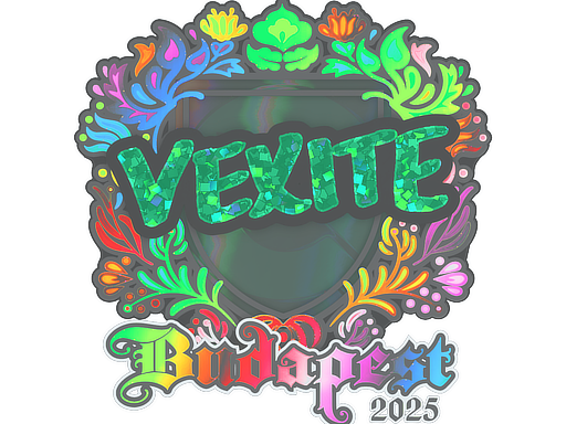 Sticker | vexite (Holo) | Budapest 2025