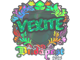 Sticker | vexite (Holo) | Budapest 2025