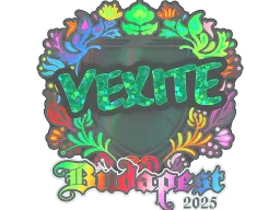 Sticker | vexite (Holo) | Budapest 2025
