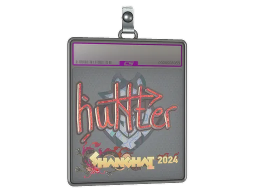 Sticker Slab | huNter- (Holo) | Shanghai 2024