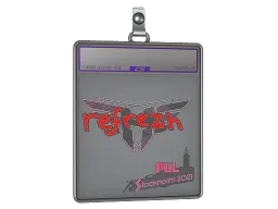Sticker Slab | refrezh (Holo) | Stockholm 2021