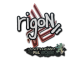 Sticker | rigoN | Antwerp 2022