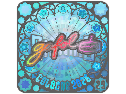 Sticker | gafolo (Holo, Ranked) | Cologne 2026