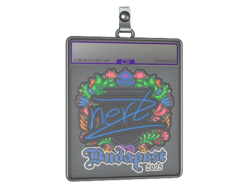 Sticker Slab | NertZ (Embroidered) | Budapest 2025
