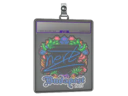 Sticker Slab | NertZ (Embroidered) | Budapest 2025