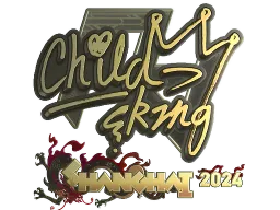 Sticker | ChildKing (Gold) | Shanghai 2024