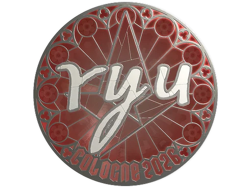 Sticker | ryu (Foil) | Cologne 2026