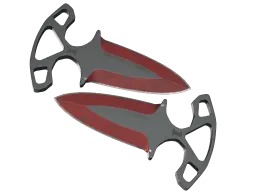 ★ StatTrak™ Shadow Daggers | Crimson Web (Well-Worn)