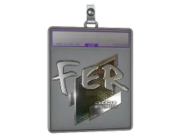 Sticker Slab | fer (Foil) | Boston 2018