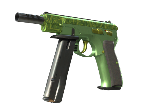 CZ75-Auto | Emerald Quartz (Minimal Wear)
