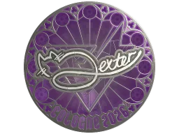 Sticker | dexter (Foil) | Cologne 2026