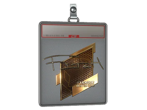 Sticker Slab | fitch (Gold) | Boston 2018