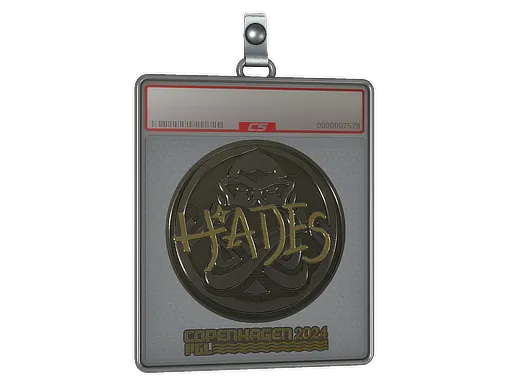 Sticker Slab | hades (Gold) | Copenhagen 2024