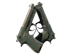 Dual Berettas | Contractor (Battle-Scarred)