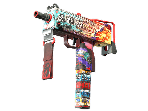 Souvenir MAC-10 | Derailment (Field-Tested)