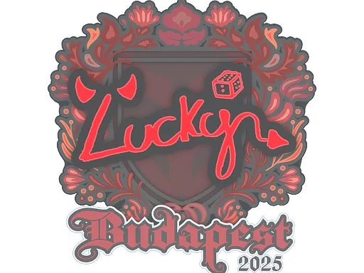 Sticker | Lucky | Budapest 2025