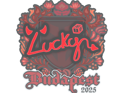 Sticker | Lucky | Budapest 2025