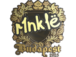 Sticker | r1nkle (Gold) | Budapest 2025