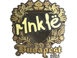 Sticker | r1nkle (Gold) | Budapest 2025