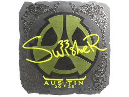 Sticker | Swisher (Foil) | Austin 2025