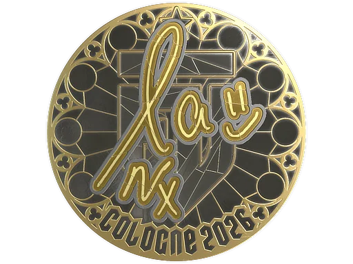 Sticker | lauNX (Gold) | Cologne 2026