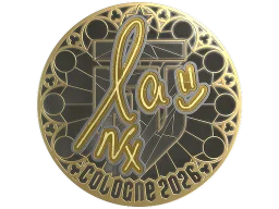 Sticker | lauNX (Gold) | Cologne 2026