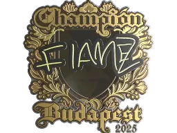 Sticker | FlameZ (Gold, Champion) | Budapest 2025