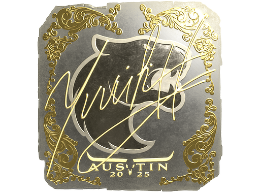 Sticker | yuurih (Gold) | Austin 2025