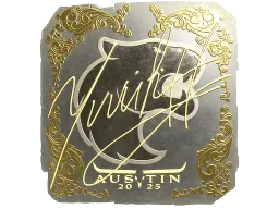 Sticker | yuurih (Gold) | Austin 2025