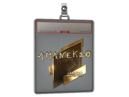 Sticker Slab | AmaNEk (Gold) | Boston 2018