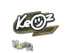 Sticker | Keoz | Paris 2023 CS2 skin