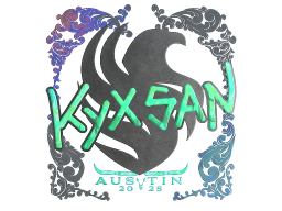 Sticker | kyxsan (Holo) | Austin 2025