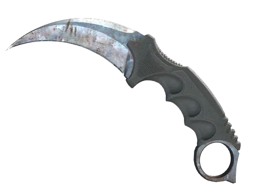 ★ StatTrak™ Karambit | Rust Coat (Well-Worn)