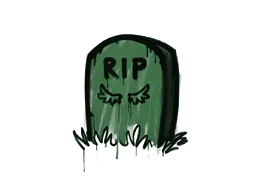 Sealed Graffiti | Tombstone (Jungle Green)