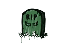 Sealed Graffiti | Tombstone (Jungle Green)