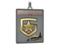 Sticker Slab | Gambit Gaming (Gold) | Stockholm 2021