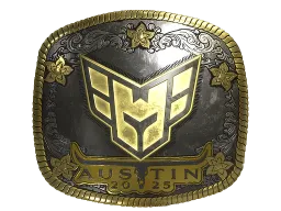 Sticker | HEROIC (Gold) | Austin 2025