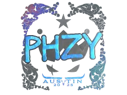 Sticker | phzy (Holo) | Austin 2025