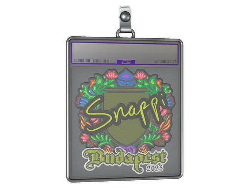 Sticker Slab | Snappi (Embroidered) | Budapest 2025