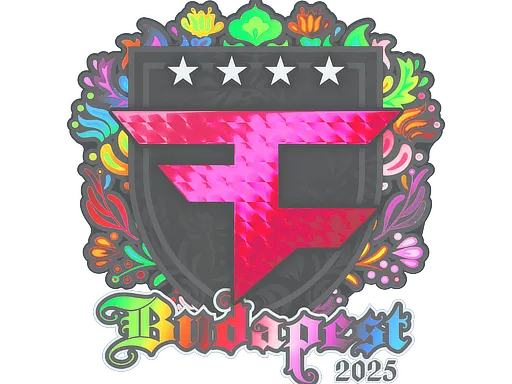 Sticker | FaZe Clan (Holo) | Budapest 2025