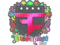 Sticker | FaZe Clan (Holo) | Budapest 2025