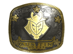 Sticker | G2 Esports (Gold) | Austin 2025