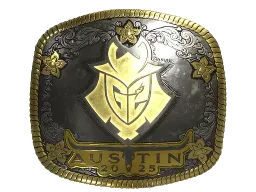 Sticker | G2 Esports (Gold) | Austin 2025