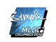 Sticker | s1mple | MLG Columbus 2016 CS2 skin