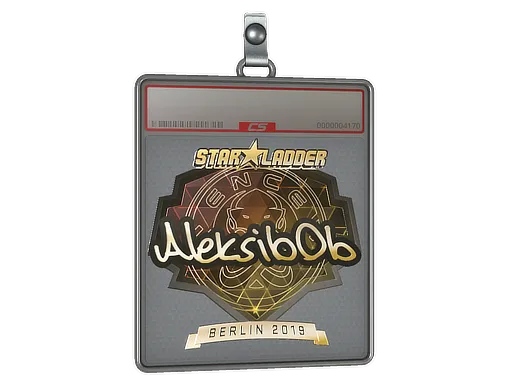 Sticker Slab | Aleksib (Gold) | Berlin 2019