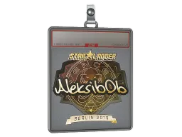 Sticker Slab | Aleksib (Gold) | Berlin 2019