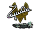 Sticker | ZywOo (Glitter) | Antwerp 2022