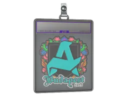 Sticker Slab | Aurora (Embroidered) | Budapest 2025