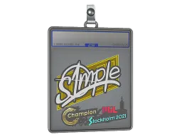 Sticker Slab | s1mple | Stockholm 2021