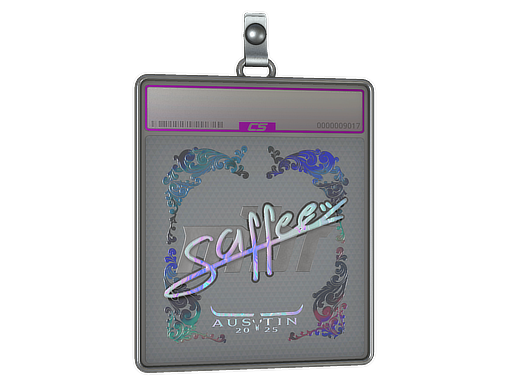 Sticker Slab | saffee (Holo) | Austin 2025